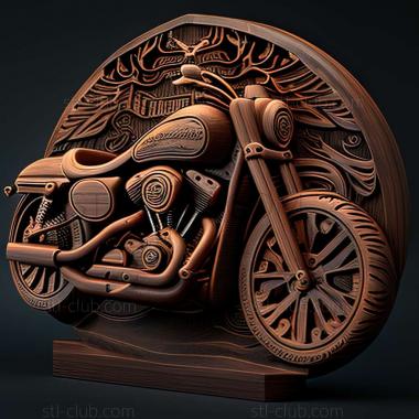 3D мадэль Harley Davidson SuperLow 1200T (STL)